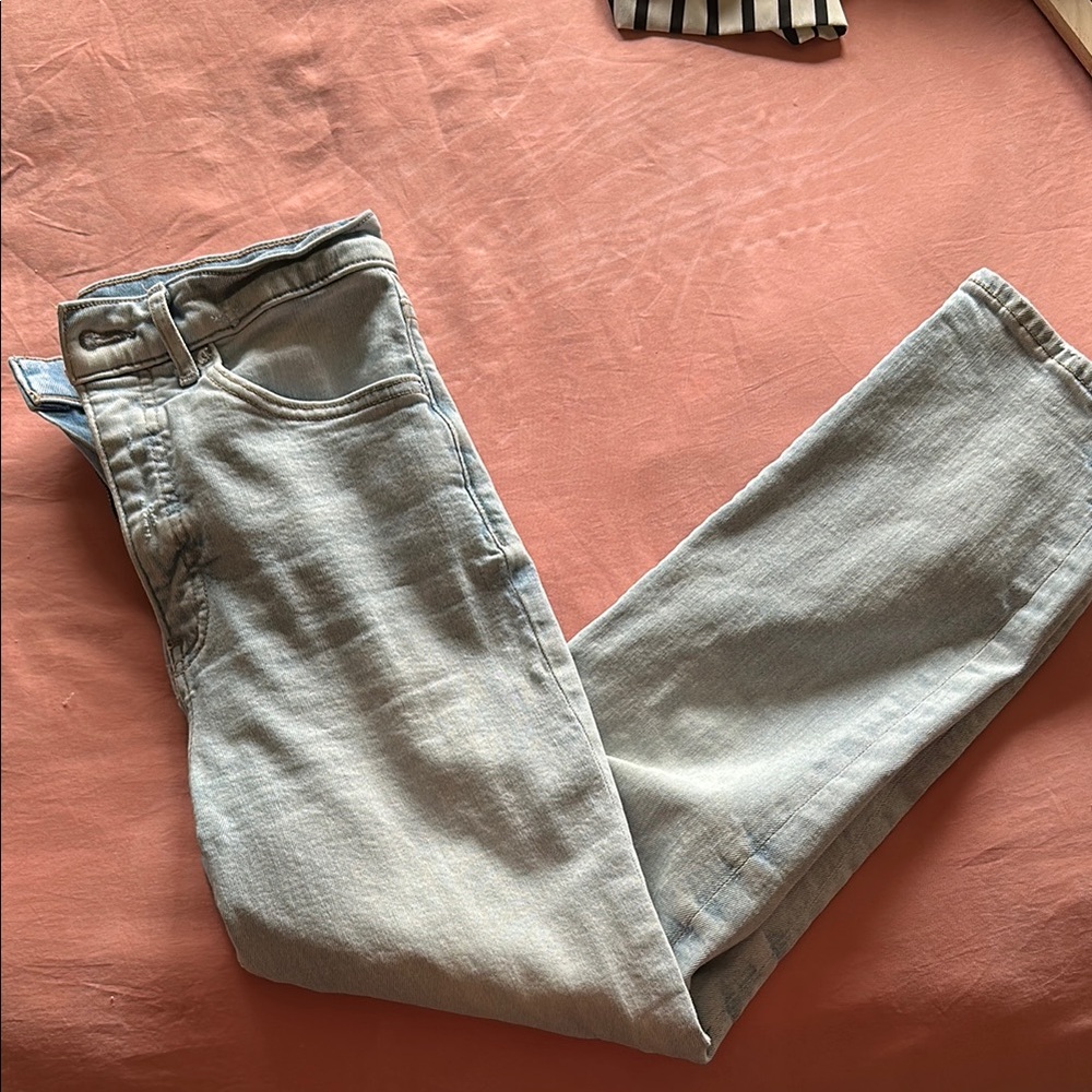 like new high waisted express Jeans
